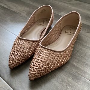 Sam Edelman Wanda flats in Tan Raffia Size 7.5